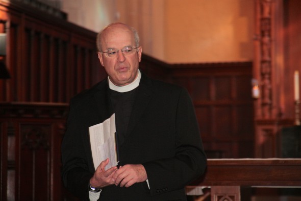 Reverand Mark Asman of Trinity Episcopal
