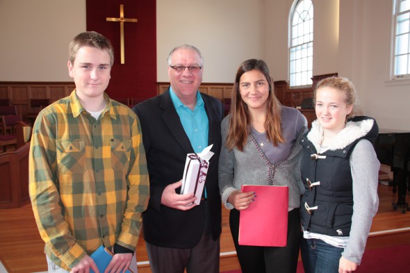 Ronald Meyer of the First Congregational Church