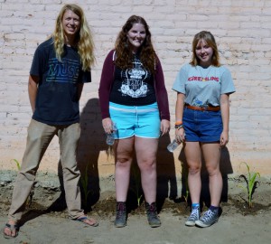 Sam, Elise and Lottie on the job at the Presidio. Photo by Michael H. Imwalle.