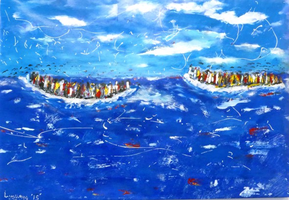 "Il Viaggio dei Disperati" by Umberto Romano