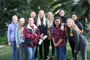 "Healthy Ocean, Healthy Sharks," Darcy Bradley (center), Postdoctoral Researcher, Marine Science Institute